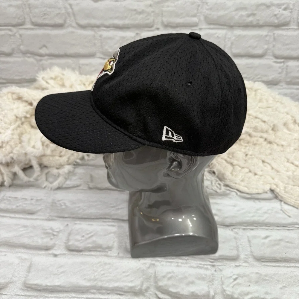 New Era Wisconsin Timber Rattlers Black Fitted Hat 7 3/8 Embroidered team logo